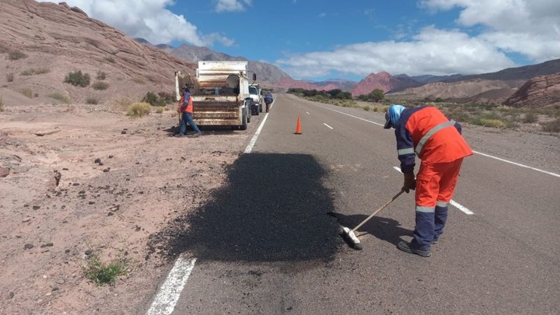 Ponen en condiciones la transitabilidad en la Ruta Nacional 60