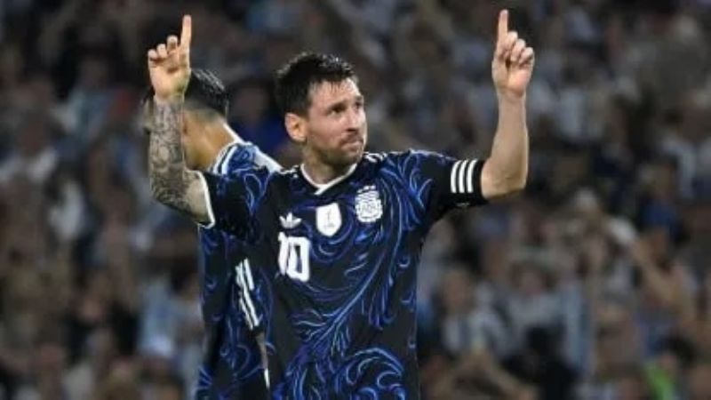 Argentina goleó 5-0 a Zambia en La Bombonera