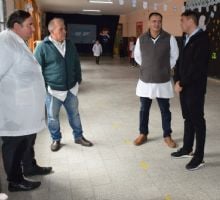 Alijilán: avanzan obras de mantenimiento y refacción en la Escuela N° 274