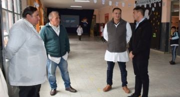Alijilán: avanzan obras de mantenimiento y refacción en la Escuela N° 274