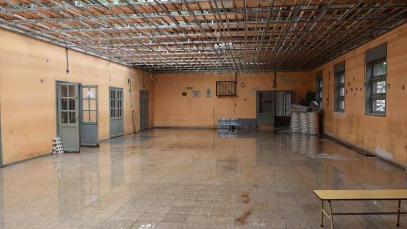 Alijilán: avanzan obras de mantenimiento y refacción en la Escuela N° 274