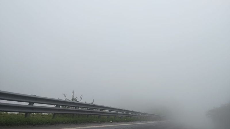 Niebla en la Cuesta del Totoral: piden extremar precauciones