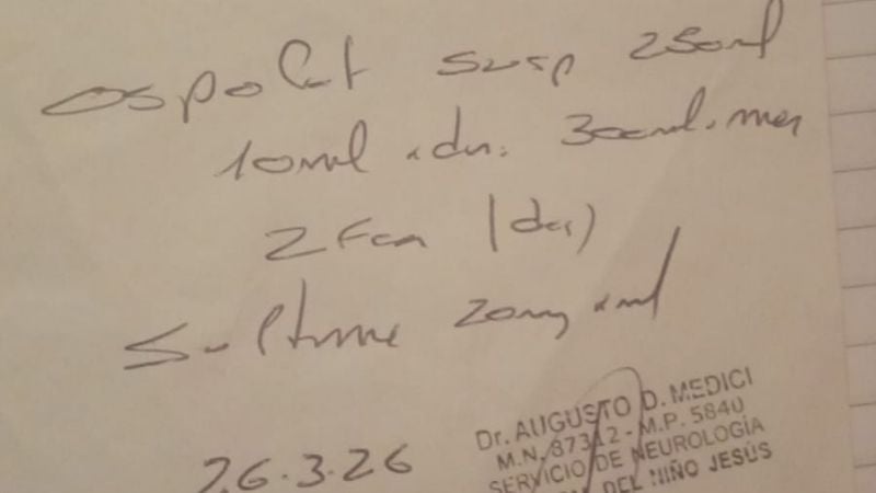 Piden ayuda solidaria para un niño catamarqueño que necesita medicación de alto costo