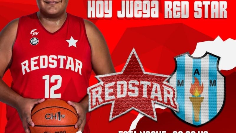Red Star recibe a Ateneo desde las 22.30