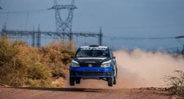 Rally de Valle Viejo al rojo vivo: Díaz Dian manda tras una primera etapa electrizante