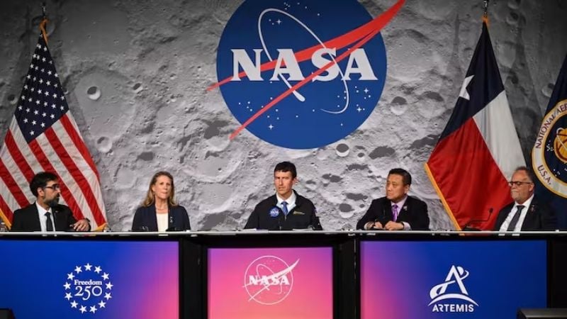 La NASA celebró el éxito de Artemis II