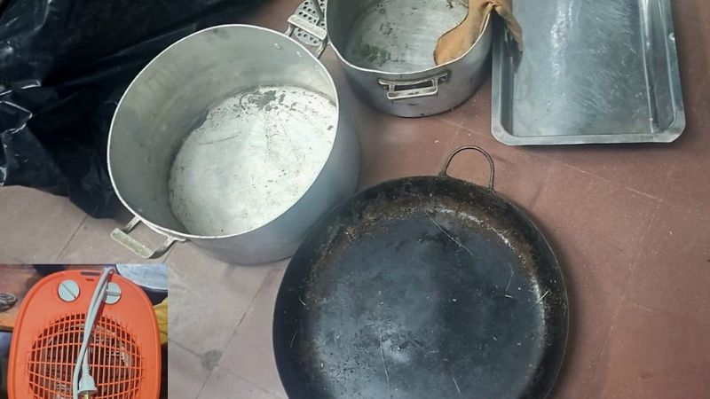 Robaron en un comedor donde alimentan a vecinos y la Policía recuperó los elementos