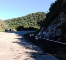 Calzada liberada en Ruta Nacional 38 tras derrumbe en la Cuesta del Totoral