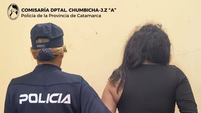 Una mujer provocó un violento episodio en Capayán