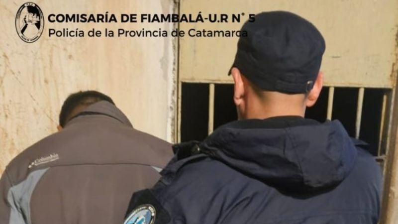 Amenazó a policías y terminó detenido
