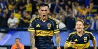 DOS DE LOS GOLEADORES de Boca, ante Barcelona: Di Lollo y Ascacibar.