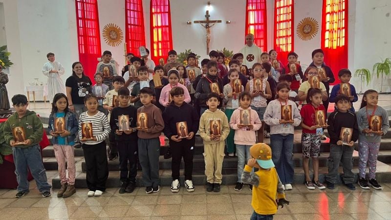 La comunidad parroquial de San Jorge celebra al Beato Mamerto Esquiú