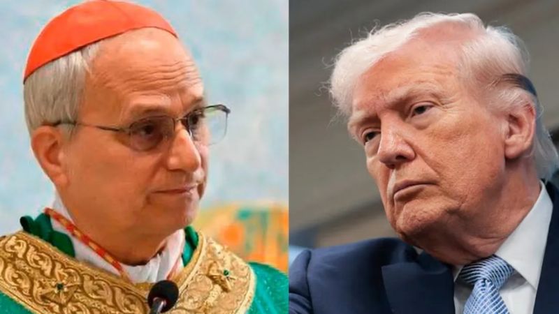 Lapidaria indirecta del Papa a Trump