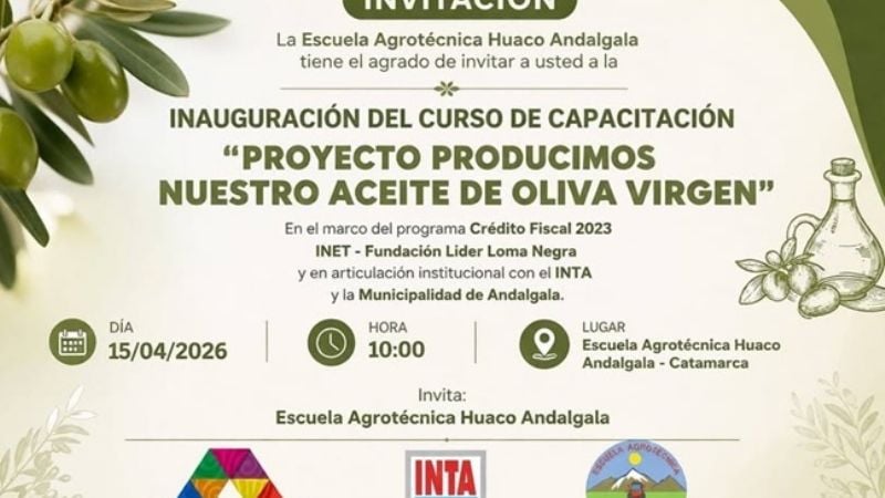 Dictan capacitación sobre la producción de aceite de oliva