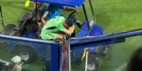 Marchesín se retiró en carrito y entre lágrimas del campo de juego de la Bombonera.