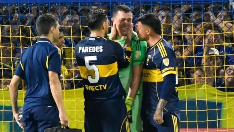 Marchesín se rompió el ligamento cruzado de la rodilla derecha