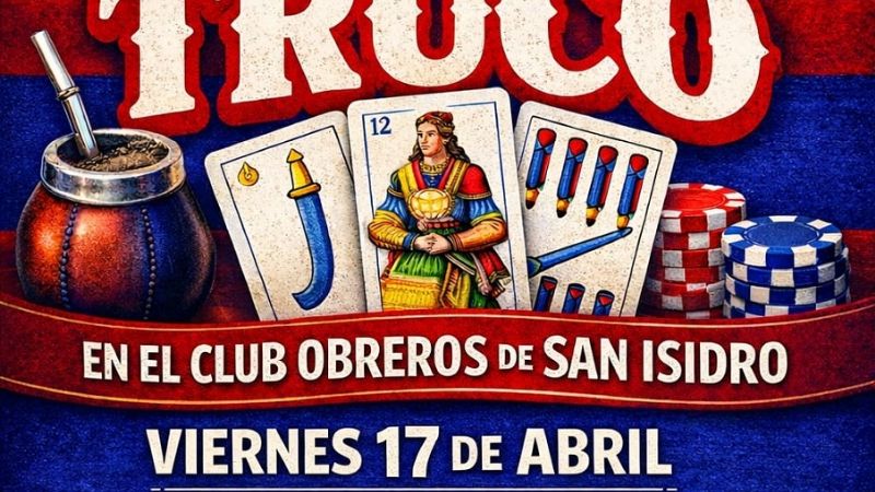 Truco por parejas en Obreros de San Isidro