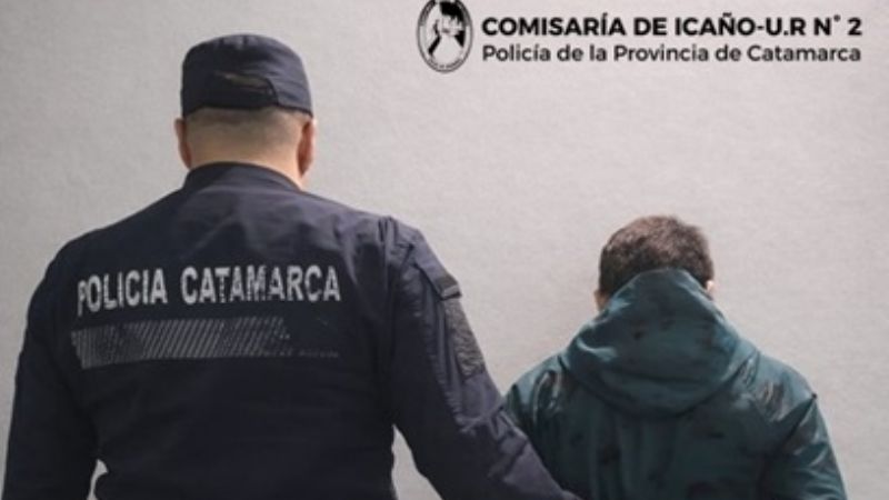 En un allanamiento detuvieron a un joven de 18 años
