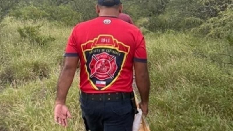 Salió a hacer trekking, se lesionó y debió ser rescatada