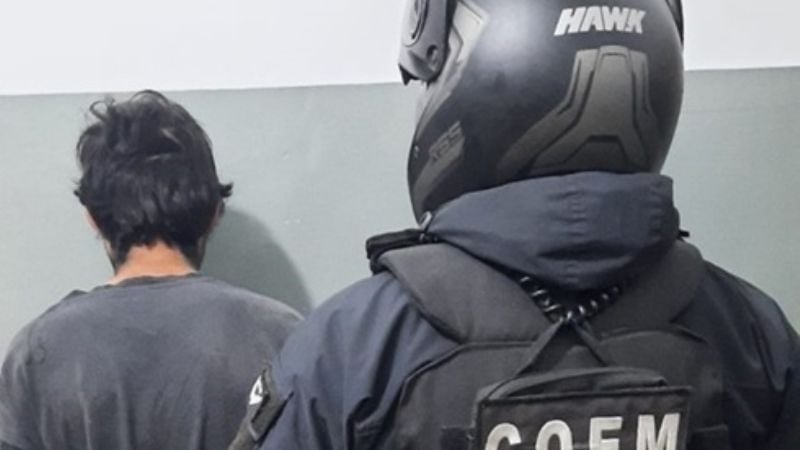 Amenazó a toda una familia