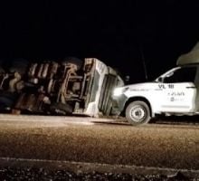 Garantizan recuperación del agua tras el derrame de salmuera en Ruta 60