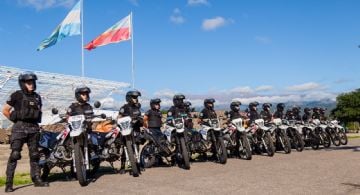 Fuerte dispositivo de seguridad por la “Caravana Motera en honor a la Virgen Morena”