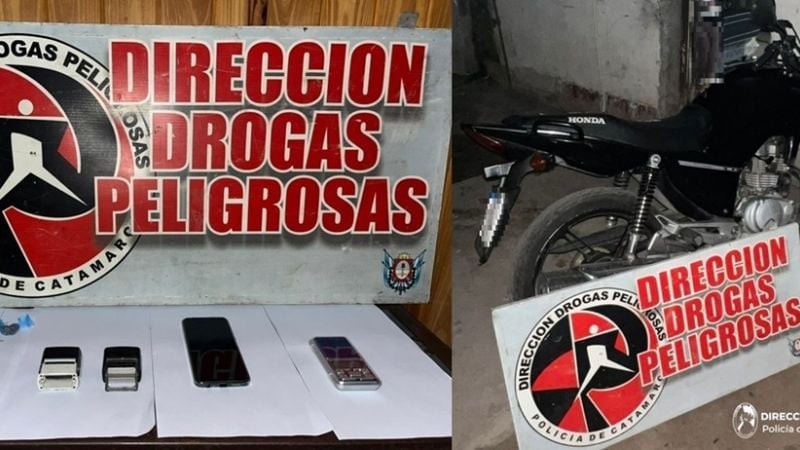 Allanamientos, detenidos y más de un kilo de droga secuestrada