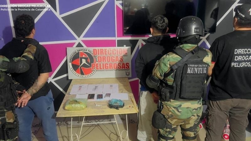 Allanamientos, detenidos y más de un kilo de droga secuestrada