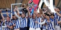 LOS VASCOS de la Real Sociedad se llevaron la Copa del Rey para San Sebastián.
