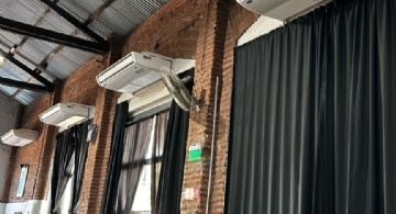 La Capital incorporó un moderno sistema de climatización en el Teatro del Sur