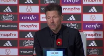 Simeone, sin excusas