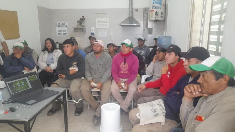 El RENATRE Catamarca brindó una capacitación a trabajadores rurales