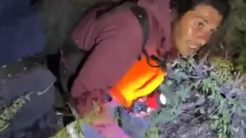 Rescatan a un peregrino santiagueño que se había extraviado