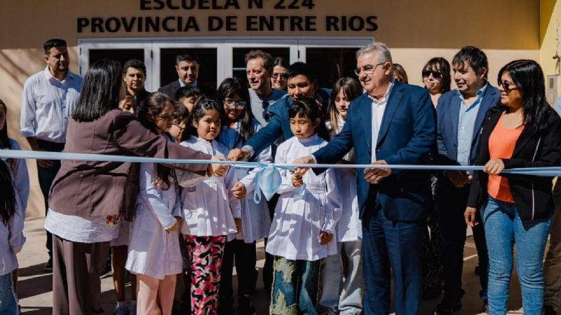 Mejoras edilicias: La Escuela Primaria N°224 fue totalmente refaccionada