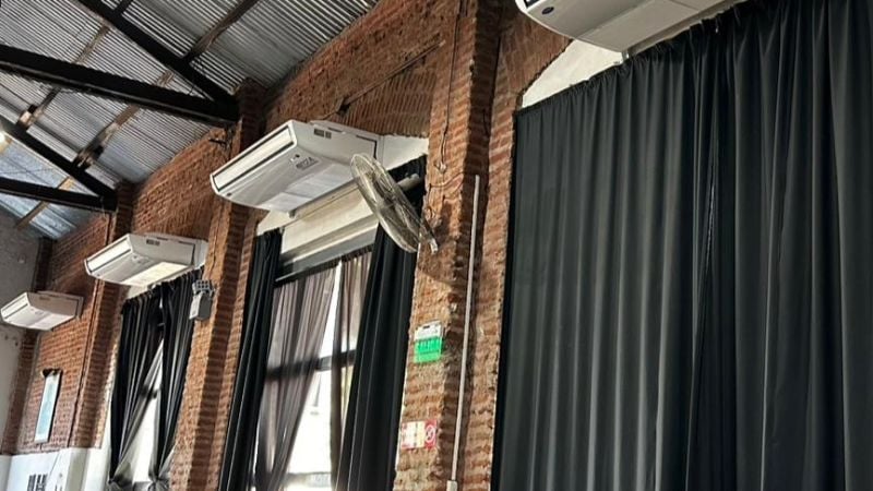 La Capital incorporó un moderno sistema de climatización en el Teatro del Sur