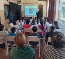 Educación vial desde la infancia: capacitan a alumnos y familias en Capayán