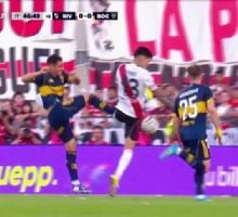 La cancha no condicionó el Superclásico