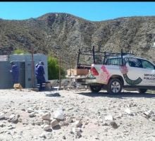 Reparan y mejoran la mini red fotovoltaica de Las Papas