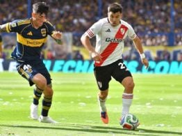 River y Boca juegan el “superclásico”