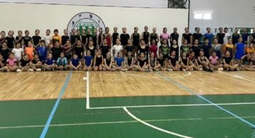 Multitudinario evaluativo de Patín Artístico en San Martín