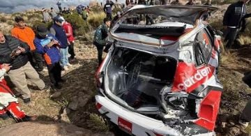 Tragedia: Un espectador murió en un impactante accidente en el Rally Sudamericano