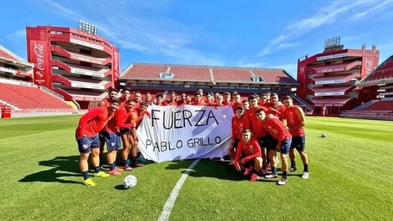 Marcone dedicó el triunfo a Pablo Grillo