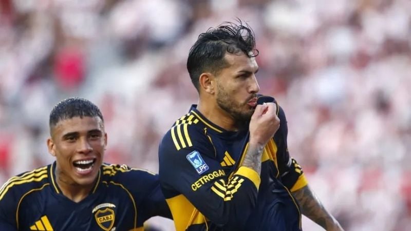 Paredes le dio el triunfo a Boca en el Monumental