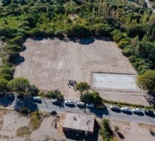 Recorrida oficial por el predio donde se construirá el Hospital de Palo Blanco