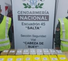 Hallan más de 18 kilos de cocaína ocultos en el baño de un ómnibus