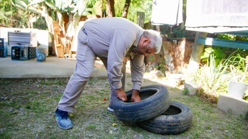 Refuerzan acciones contra el dengue con operativo de control focal y descacharrado