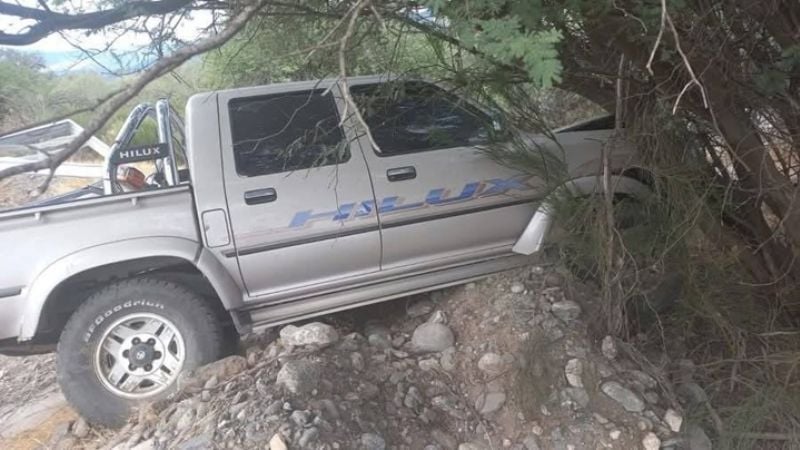 Se salió de la ruta y se estrelló contra un árbol