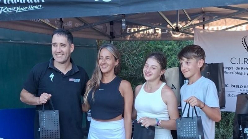 El tenis con gran convocatoria en Catalinas