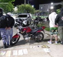 Mil Viviendas: Cayeron con 145 dosis de cocaína y más de $1,2 millones