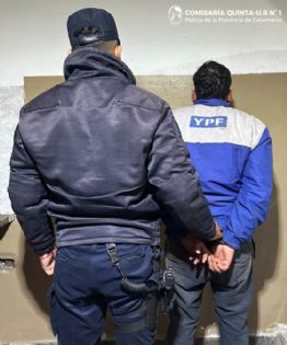 Persecución terminó con un delincuente detenido